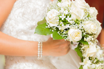 Bouquet bride