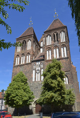 Obraz premium Kirche St.Marien und Nikolai