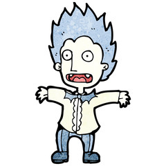 cartoon vampire boy
