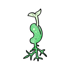 cartoon seedling