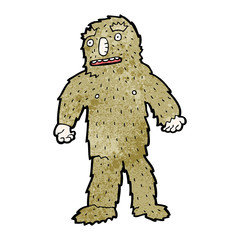 cartoon bigfoot