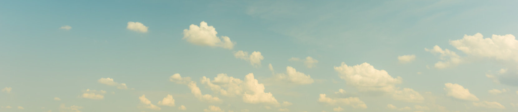 Fototapeta Panorama blue sky