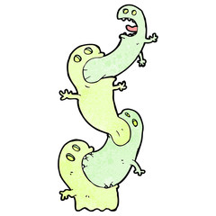 cartoon spooky ghost