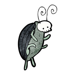 spooky beetle cartoon