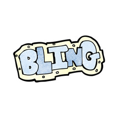 cartoon bling symbol