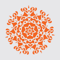 Mandala. Vintage decorative elements. Hand drawn background. Islam, Arabic, Indian, ottoman motifs.