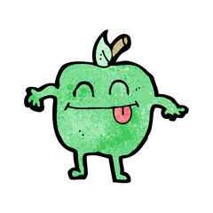 cartoon apple