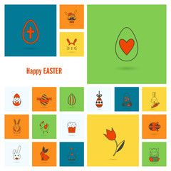 Celebration Easter Icons