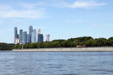 Business centre Moscow city, Russia