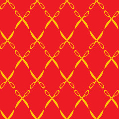 Fototapeta premium Barbershop seamless pattern