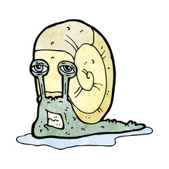 cartoon snail