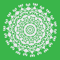 Mandala. Vintage decorative elements. Hand drawn background. Islam, Arabic, Indian, ottoman motifs.