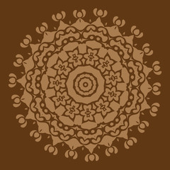 Mandala. Vintage decorative elements. Hand drawn background. Islam, Arabic, Indian, ottoman motifs.