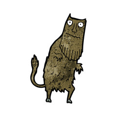 cartoon magical forest creature