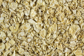 oat flakes extreme close up texture
