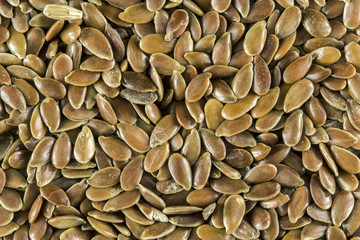 Linseed extreme close up texture