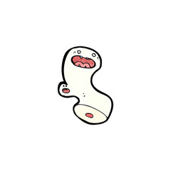 weird cartoon ghost