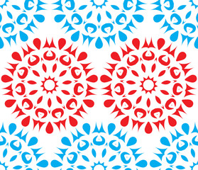 Fototapeta premium Background seamless background in vintage style. Abstract vintage seamless Wallpaper background pattern.