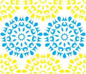 Background seamless background in vintage style. Abstract vintage seamless Wallpaper background pattern.