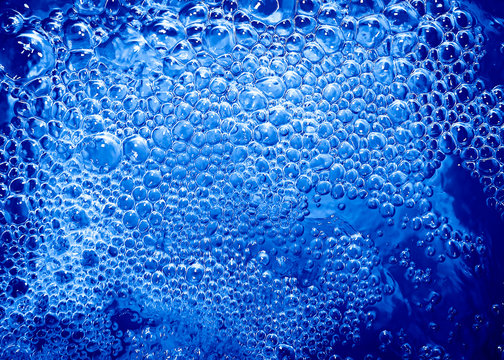 Abstract Messy Water Bubble Texture.