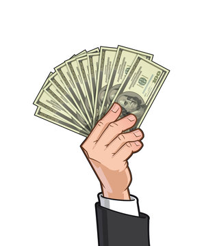 recommend clip art: Hands Showing Money 1