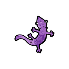 cartoon lizard
