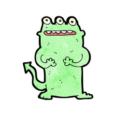 cartoon alien