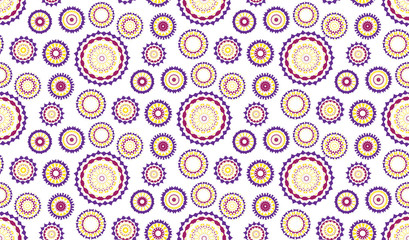 Background seamless background in vintage style. Abstract vintage seamless Wallpaper background pattern.