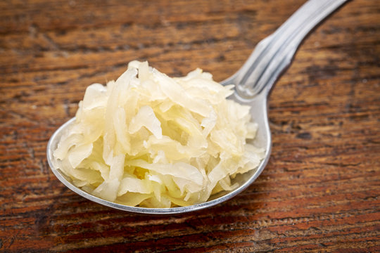 tablespoon of sauerkraut
