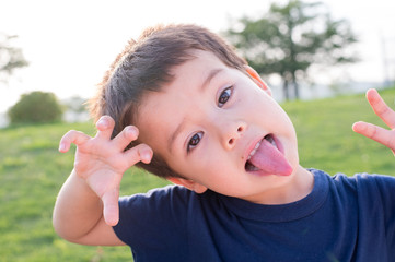 帰省中の子供