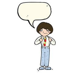 cartoon man wearing braces with speech bubble
