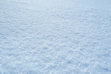 background  of fresh  snow
