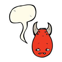 cartoon bomb with speech bubble