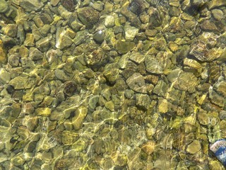 Crystal clear sea