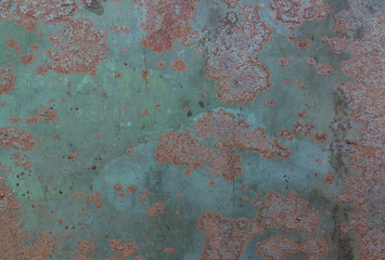 Rusty old metal background