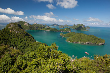 Obraz premium Angthong national marine park close to Koh Samui, Thailand