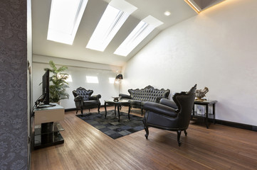 Modern living room interior