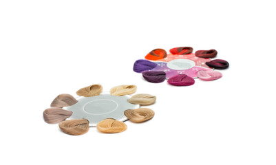 set of locks of hair