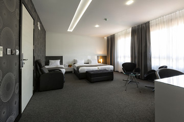 Hotel room interior
