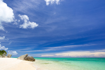 沖縄のビーチ・みーばるビーチ
