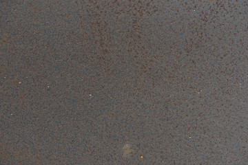 Dirty rusty iron panel