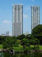 Obraz premium Park Hamarikyu
