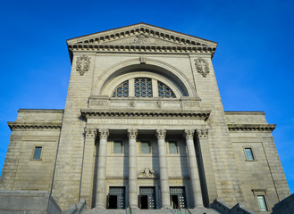 St Joseph Oratory stairs - Front View - Montreal - Canada