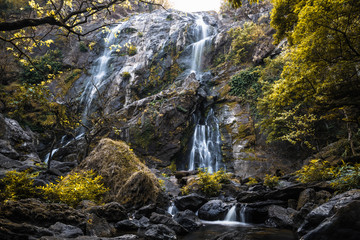 waterfall , waterfall Khlong lan thailand, Khlong lan waterfall 
