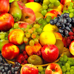  ripe different fruits