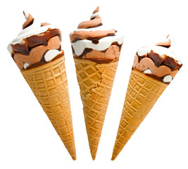 Isolated image of ice cream