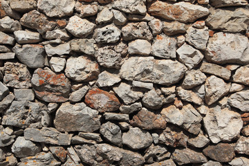 Background with an ancient stone laying