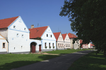 Fototapeta na wymiar ホラショヴィツェの歴史的集落