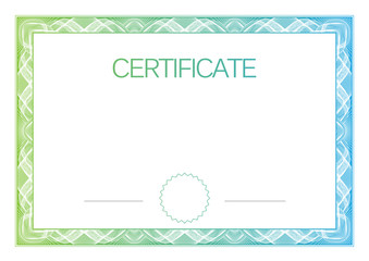 Modern Certificate and diplomas template. Vector