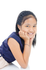 Portrait of asian girl